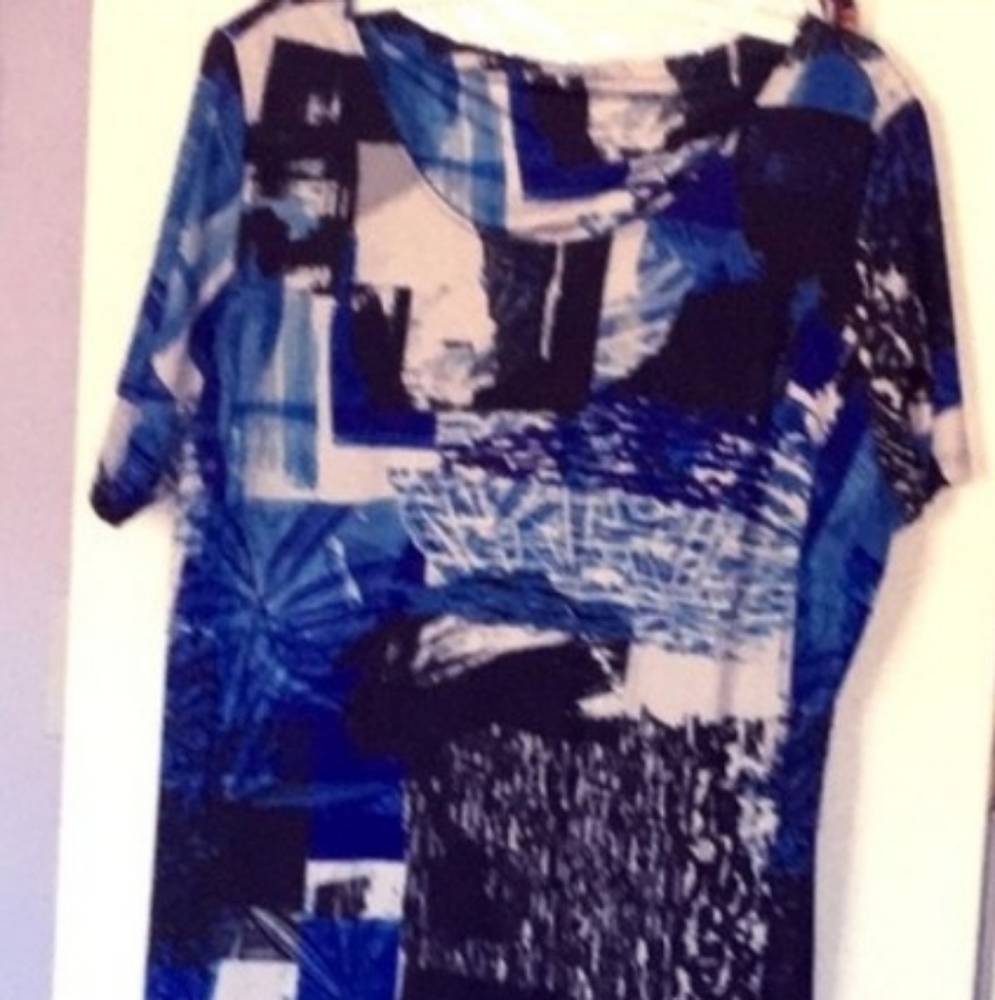 Watercolor Triste Dress